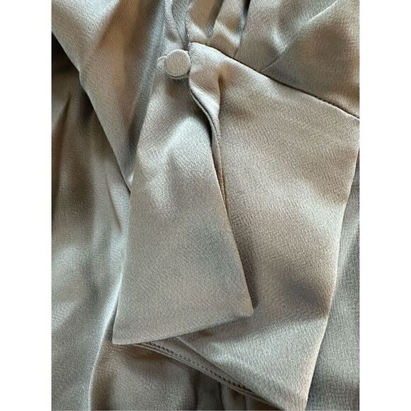 Jonathan Simkhai Roma Mini Dress in Willow-Size XS - Picture 8 of 10